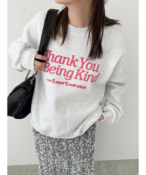 WC（ダブル シー）の「フォームプリントスウェット（スウェット・レディース・グレー/ブラック・FREE）」の12枚目の写真