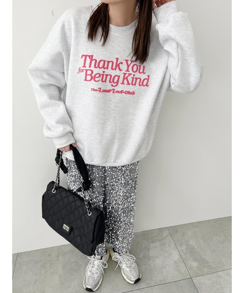 WC（ダブル シー）の「フォームプリントスウェット（スウェット・レディース・グレー/ブラック・FREE）」の15枚目の写真