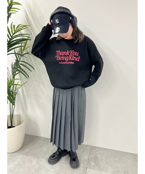 WC（ダブル シー）の「フォームプリントスウェット（スウェット・レディース・グレー/ブラック・FREE）」の4枚目の写真