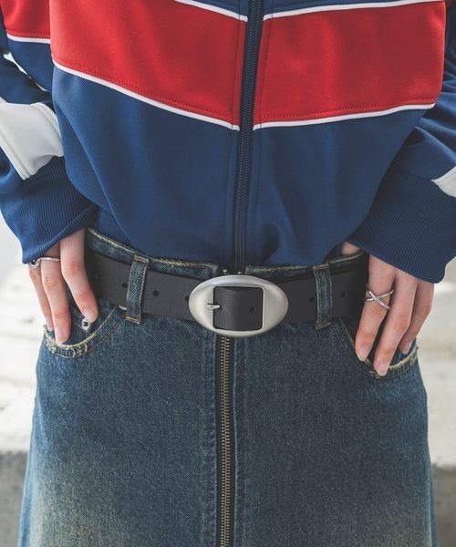 JEANASIS（ジーナシス）の「オーバルバックルベルト/103527（ベルト・レディース・ブラック/ブラウン・FREE）」の10枚目の写真