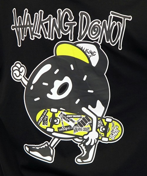 Burner(バーナー)の「【GROOVY STORE】WALKING DONUT オーバーサイズ ロングスリーブTシャツ(Tシャツ/カットソー・メンズ・ブラック系その他2/ブラック/グレイッシュベージュ/ホワイト/ホワイト系その他2/ライトベージュ/サックスブルー/ミント・M/L/LL)」の20枚目の写真