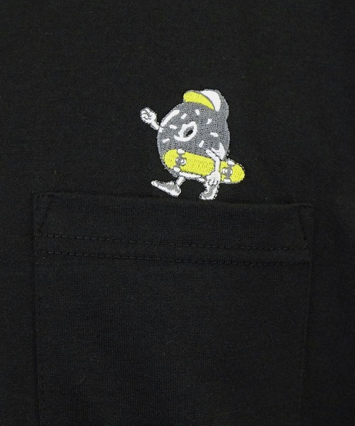 Burner(バーナー)の「【GROOVY STORE】WALKING DONUT オーバーサイズ ロングスリーブTシャツ(Tシャツ/カットソー・メンズ・ブラック系その他2/ブラック/グレイッシュベージュ/ホワイト/ホワイト系その他2/ライトベージュ/サックスブルー/ミント・M/L/LL)」の22枚目の写真