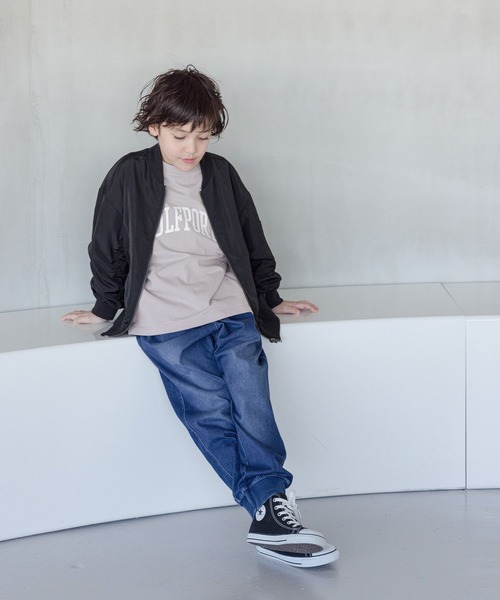 GLOBAL WORK（グローバルワーク）の「洗える撥水MA-1/976053（MA-1・キッズ・カーキ/ブラック・140cm/120cm/160cm/150cm/130cm/170cm）」の5枚目の写真