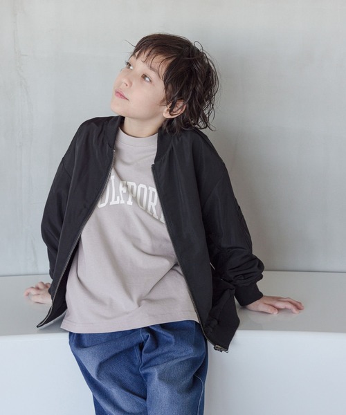 GLOBAL WORK（グローバルワーク）の「洗える撥水MA-1/976053（MA-1・キッズ・カーキ/ブラック・140cm/120cm/160cm/150cm/130cm/170cm）」の6枚目の写真