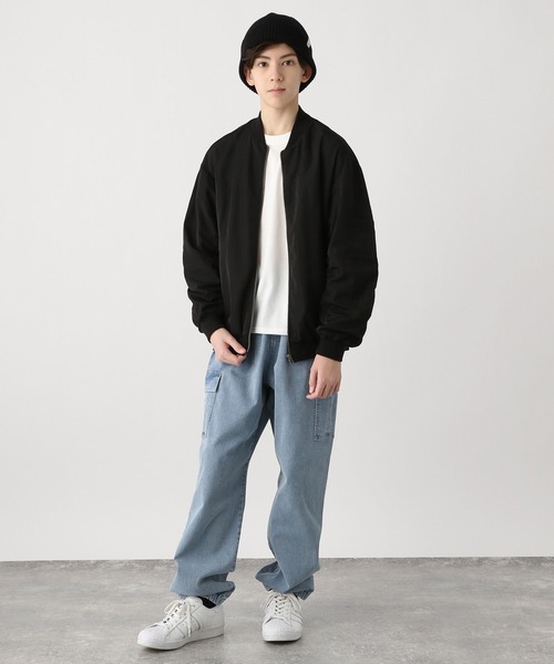 GLOBAL WORK（グローバルワーク）の「洗える撥水MA-1/976053（MA-1・キッズ・カーキ/ブラック・140cm/120cm/160cm/150cm/130cm/170cm）」の10枚目の写真