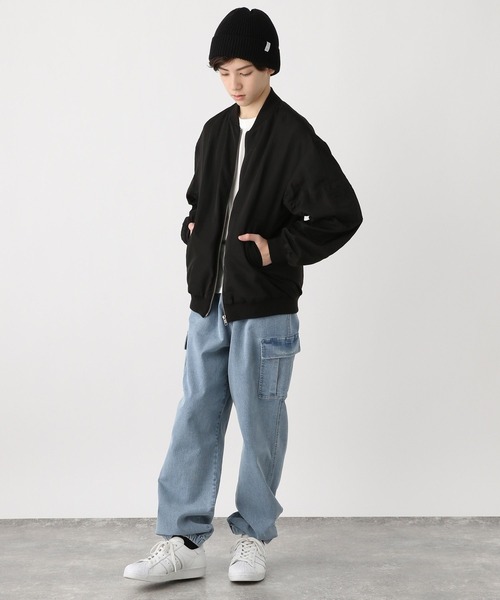 GLOBAL WORK（グローバルワーク）の「洗える撥水MA-1/976053（MA-1・キッズ・カーキ/ブラック・140cm/120cm/160cm/150cm/130cm/170cm）」の11枚目の写真