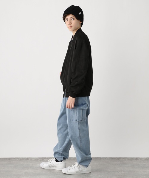 GLOBAL WORK（グローバルワーク）の「洗える撥水MA-1/976053（MA-1・キッズ・カーキ/ブラック・140cm/120cm/160cm/150cm/130cm/170cm）」の12枚目の写真