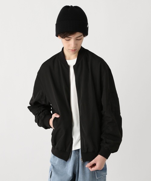 GLOBAL WORK（グローバルワーク）の「洗える撥水MA-1/976053（MA-1・キッズ・カーキ/ブラック・140cm/120cm/160cm/150cm/130cm/170cm）」の14枚目の写真