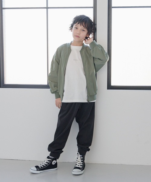 GLOBAL WORK（グローバルワーク）の「洗える撥水MA-1/976053（MA-1・キッズ・カーキ/ブラック・140cm/120cm/160cm/150cm/130cm/170cm）」の22枚目の写真