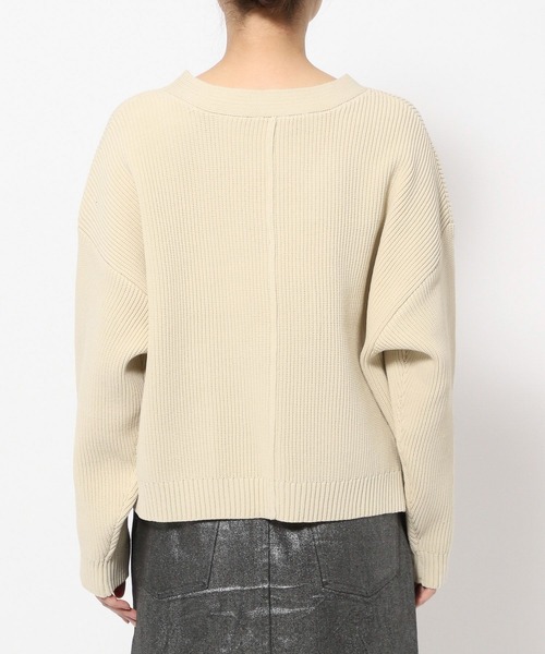 BAYFLOW(ベイフロー)の「スポンディッシュニットカーディガン(カーディガン/ボレロ・レディース・オフホワイト/イエロー/ブルー/チャコール・FREE)」の21枚目の写真