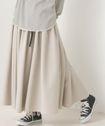 OMNES | ウェビングベルトギャバタックスカート(スカート)