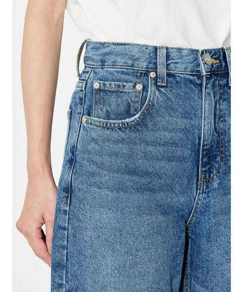 AMERICAN HOLIC(アメリカンホリック)の「コクーンワイドデニム(デニムパンツ・レディース・ライトインディゴブルー・XS/L/S/M)」の11枚目の写真