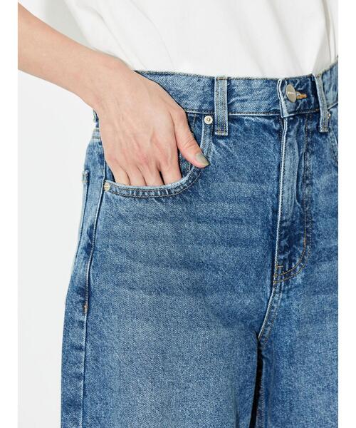 AMERICAN HOLIC(アメリカンホリック)の「コクーンワイドデニム(デニムパンツ・レディース・ライトインディゴブルー・XS/L/S/M)」の12枚目の写真