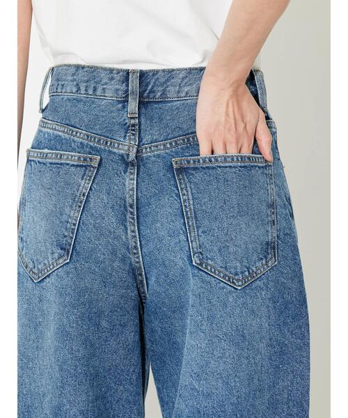 AMERICAN HOLIC(アメリカンホリック)の「コクーンワイドデニム(デニムパンツ・レディース・ライトインディゴブルー・XS/L/S/M)」の14枚目の写真