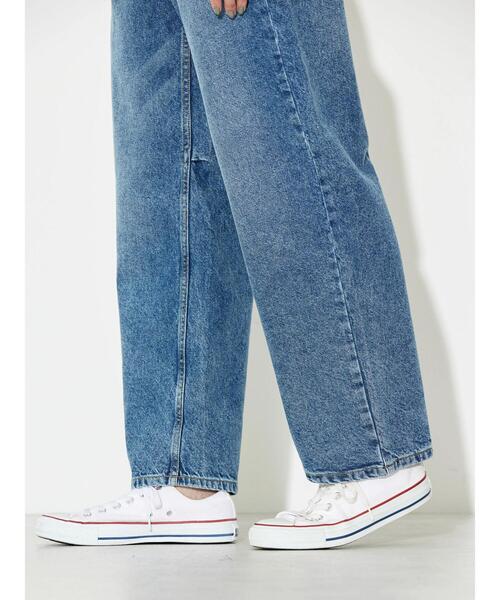 AMERICAN HOLIC(アメリカンホリック)の「コクーンワイドデニム(デニムパンツ・レディース・ライトインディゴブルー・XS/L/S/M)」の15枚目の写真