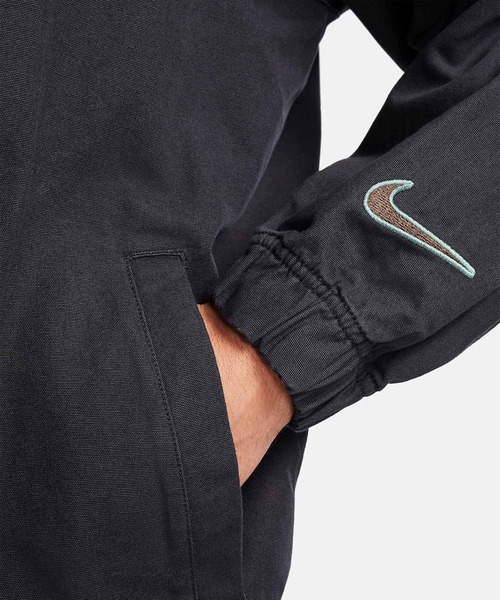 NIKE(ナイキ)の「NIKE/ナイキ キャンバスジャケット ウィンドランナー FZ4727-010/FZ4727-247/FZ4727-476(その他アウター・メンズ・ベージュ/ブラック/ブルー・S/L/2XL/XL/M)」の10枚目の写真