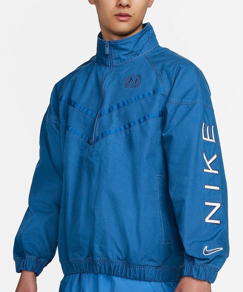 NIKE(ナイキ)の「NIKE/ナイキ キャンバスジャケット ウィンドランナー FZ4727-010/FZ4727-247/FZ4727-476(その他アウター・メンズ・ベージュ/ブラック/ブルー・S/L/2XL/XL/M)」の19枚目の写真