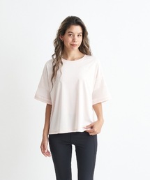 SIMPLY CALM TEE/ロキシー速乾UVカット付きリラックスフィットドロップショルダーフィットカットソー