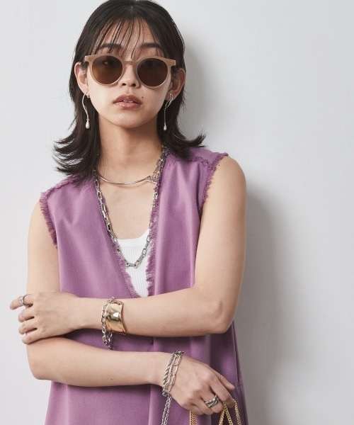 CHIC STYLE（シックスタイル）の「＜大きいサイズ＞深Vネック