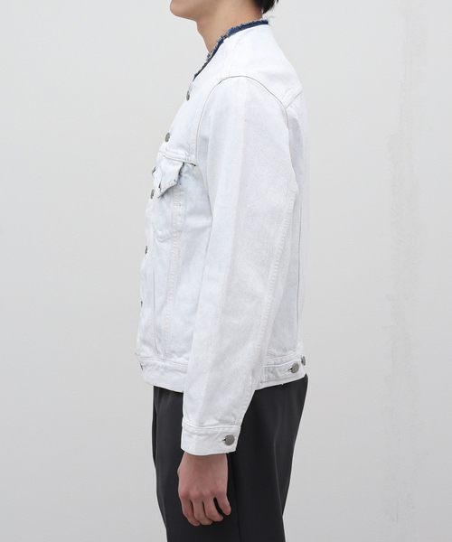 MAISON MARGIELA / メゾン マルジェラ】Painted Collarless Denim