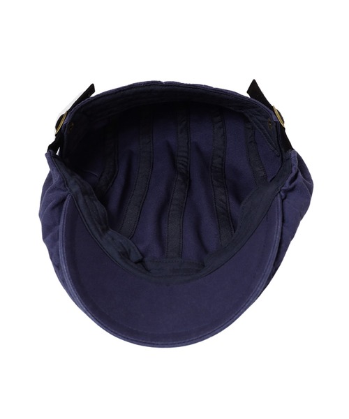 14+（イチヨンプラス）の「コットンウォッシュハンチング（ハンチング/ベレー帽・レディース・ネイビー/ベージュ/カーキ/ブラック・MEDIUM/X-LARGE）」の12枚目の写真