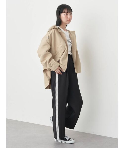 earth music&ecology(アースミュージックアンドエコロジー)の「マウンテンパーカー(マウンテンパーカー・レディース・ホワイト系その他2/カーキ/ネイビー/ベージュ・FREE)」の17枚目の写真