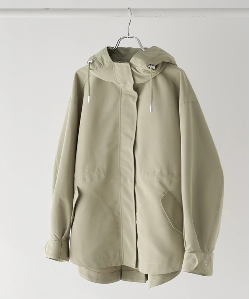 earth music&ecology(アースミュージックアンドエコロジー)の「マウンテンパーカー(マウンテンパーカー・レディース・ホワイト系その他2/カーキ/ネイビー/ベージュ・FREE)」の7枚目の写真