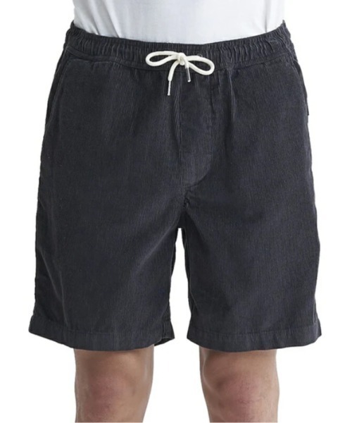 Quiksilver（クイックシルバー）の「TAXER CORD/クイックシルバーコーデュロイウエストゴムショートパンツ（その他パンツ・メンズ・ベージュ/ブラック/ブラック系その他/ブルー/グレー・X-LARGE/LARGE/MEDIUM/SMALL）」の3枚目の写真