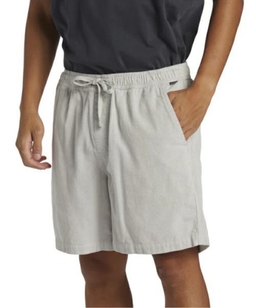 Quiksilver（クイックシルバー）の「TAXER CORD/クイックシルバーコーデュロイウエストゴムショートパンツ（その他パンツ・メンズ・ベージュ/ブラック/ブラック系その他/ブルー/グレー・X-LARGE/LARGE/MEDIUM/SMALL）」の15枚目の写真