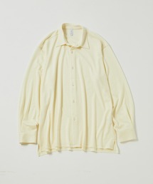 ADAM ET ROPE' | ウール天竺 レギュラーカラー カットシャツ / ロングシーズン着用可能(シャツ/ブラウス)