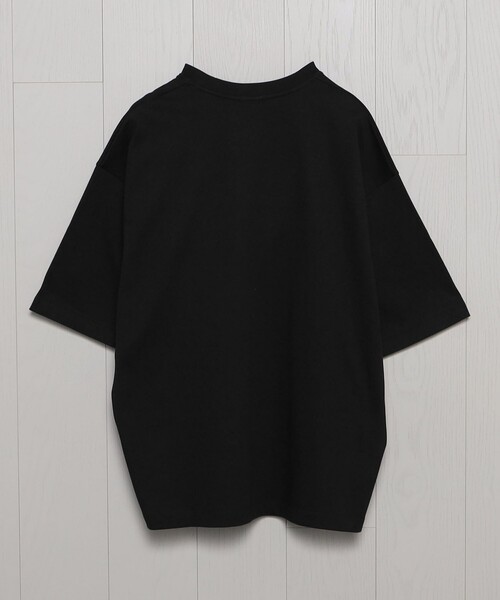 H BEAUTY&YOUTH コットン 半袖シャツ ブラック M H BEAUTY&YOUTH 