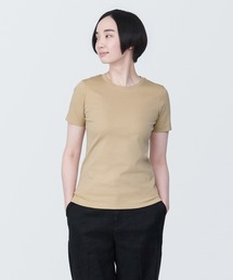 婦人　汗じみしにくいクルーネック半袖Ｔシャツ