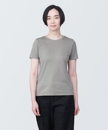 婦人　汗じみしにくいクルーネック半袖Ｔシャツ