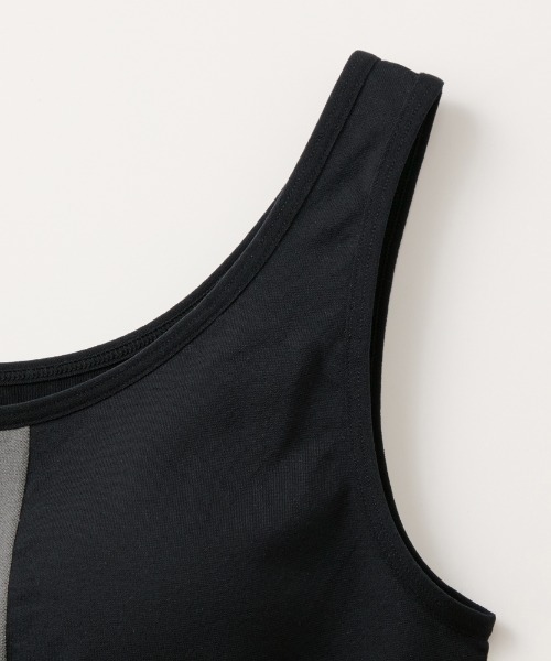 adidas（アディダス）の「adidas/アディダス スポーツブラ スリーストライプロゴ 吸汗速乾（スポーツブラ・レディース・ミント/ブラック/ライラック・MEDIUM/LARGE/X-LARGE）」の10枚目の写真