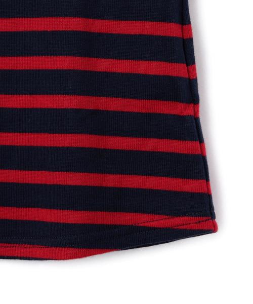 green label relaxing（グリーンレーベルリラクシング）の「■■■【KIDS】 LEE ボーダーワンピース（ワンピース・キッズ・レッド/ネイビー・110cm/120cm/100cm/130cm）」の10枚目の写真