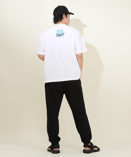 BABYDOLL(ベビードール)の「ステッカー Tシャツ 9257A(Tシャツ/カットソー・レディース・ピンク/ホワイト・L/M)」の8枚目の写真