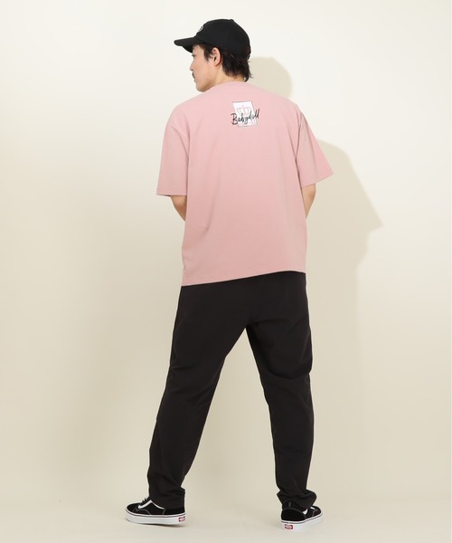 BABYDOLL(ベビードール)の「ステッカー Tシャツ 9257A(Tシャツ/カットソー・レディース・ピンク/ホワイト・L/M)」の16枚目の写真