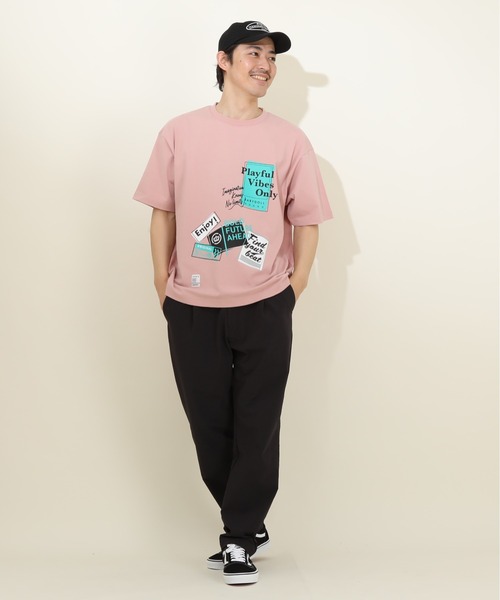 BABYDOLL(ベビードール)の「ステッカー Tシャツ 9257A(Tシャツ/カットソー・レディース・ピンク/ホワイト・L/M)」の17枚目の写真