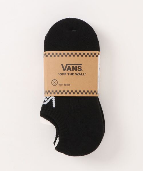 VANS(バンズ)の「VANS ヴァンズ NO SHOW 3Pack SOCKS SOCKS 124R1211500 ABC-MART限定 BLACK(ソックス/靴下・メンズ・ブラック・SMALL/MEDIUM)」の2枚目の写真
