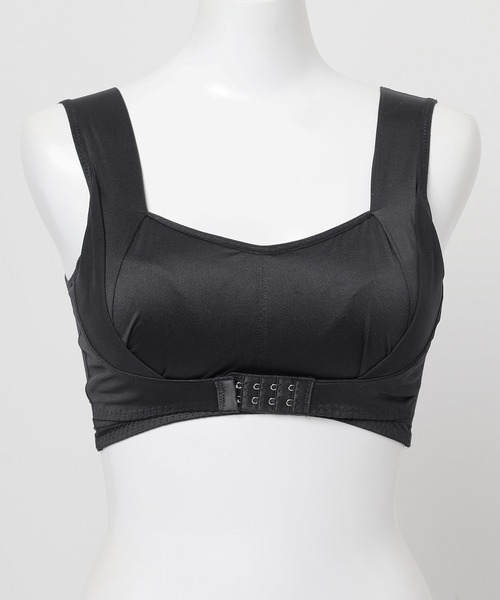 Honeys(ハニーズ)の「ベーシックナイトブラ(ナイトブラ・レディース・ブラック/ベージュ/ダークブルー・LL/3L/SS/S/M/L)」の4枚目の写真