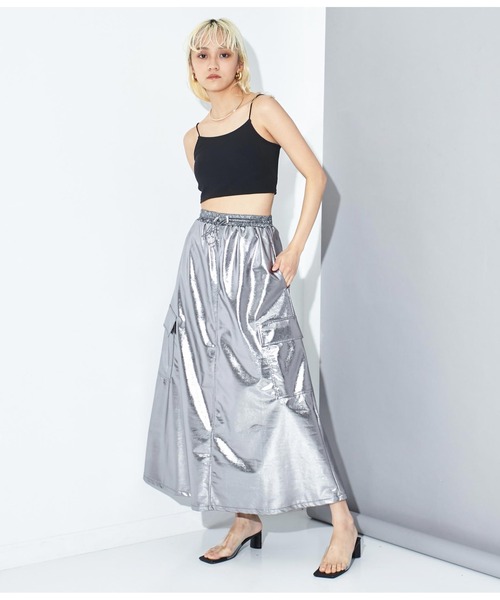 Settimissimo（セッティミッシモ）の「ショート丈 カップ付き キャミソール ブラトップ（キャミソール・レディース・ブラック/ホワイト・FREE）」の15枚目の写真