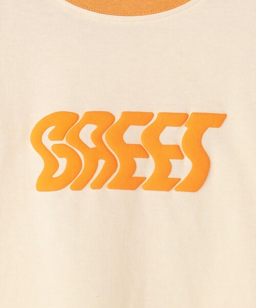 green label relaxing(グリーンレーベルリラクシング)の「ナミナミ リンガーTシャツ 100cm-130cm(Tシャツ/カットソー・キッズ・ライトピンク/クリーム/オフホワイト・110cm/100cm/120cm/130cm)」の12枚目の写真