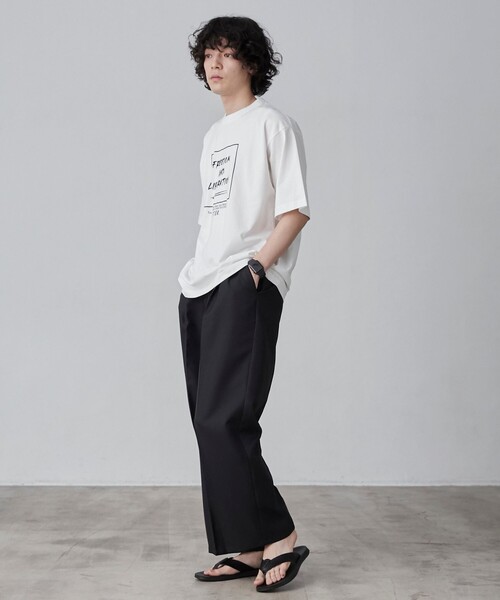 coen(コーエン)の「【WELLTECT】boxロゴプリントTシャツ(WEB限定カラー)(Tシャツ/カットソー・メンズ・ホワイト/ライトグレー/ロイヤルブルー・S/XL/L/M)」の7枚目の写真