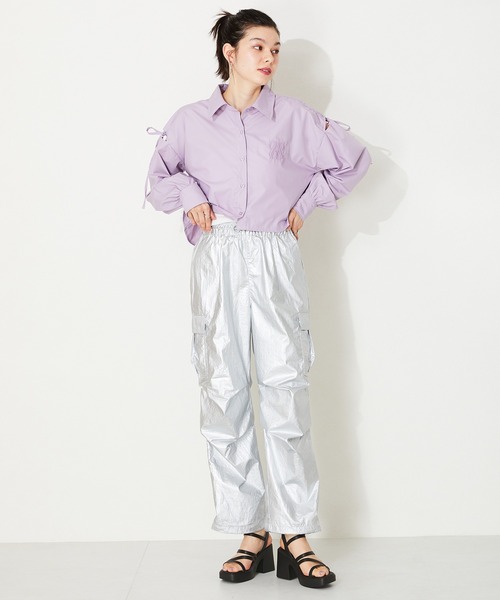 ORiental TRaffic（オリエンタルトラフィック）の「ナローストラップ厚底サンダル/41212（サンダル・レディース・ブラック/ホワイト/ブルー・M/LL/L/SS/S/3L）」の10枚目の写真