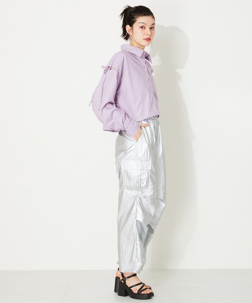 ORiental TRaffic（オリエンタルトラフィック）の「ナローストラップ厚底サンダル/41212（サンダル・レディース・ブラック/ホワイト/ブルー・M/LL/L/SS/S/3L）」の9枚目の写真