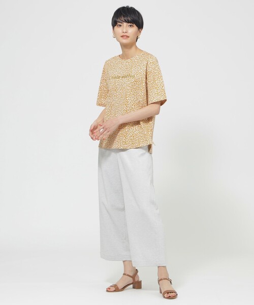 【セール】【ウォッシャブル】パンサーロゴプリントプルオーバーカットソー（Tシャツ/カットソー）｜EVEX by KRIZIA（エヴェックスバイクリツィア）