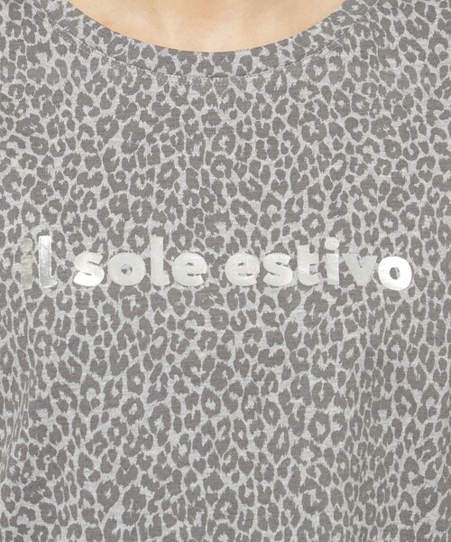 【セール】【ウォッシャブル】パンサーロゴプリントプルオーバーカットソー（Tシャツ/カットソー）｜EVEX by KRIZIA（エヴェックスバイクリツィア）