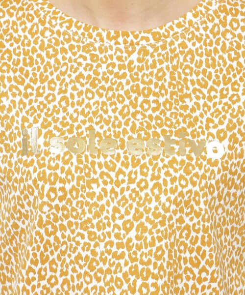 【セール】【ウォッシャブル】パンサーロゴプリントプルオーバーカットソー（Tシャツ/カットソー）｜EVEX by KRIZIA（エヴェックスバイクリツィア）