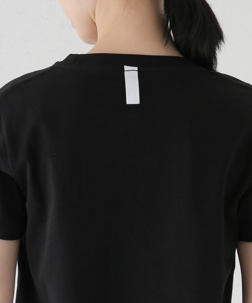 NOMANUAL(NOMANUAL)の「NOMANUAL RAVE T-SHIRT NM52TS0 8M1(Tシャツ/カットソー・レディース・ブラック/ホワイト・SMALL)」の8枚目の写真