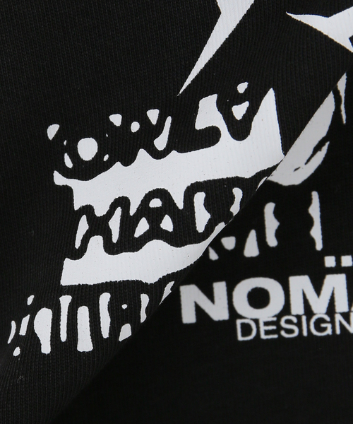 NOMANUAL(NOMANUAL)の「NOMANUAL RAVE T-SHIRT NM52TS0 8M1(Tシャツ/カットソー・レディース・ブラック/ホワイト・SMALL)」の17枚目の写真